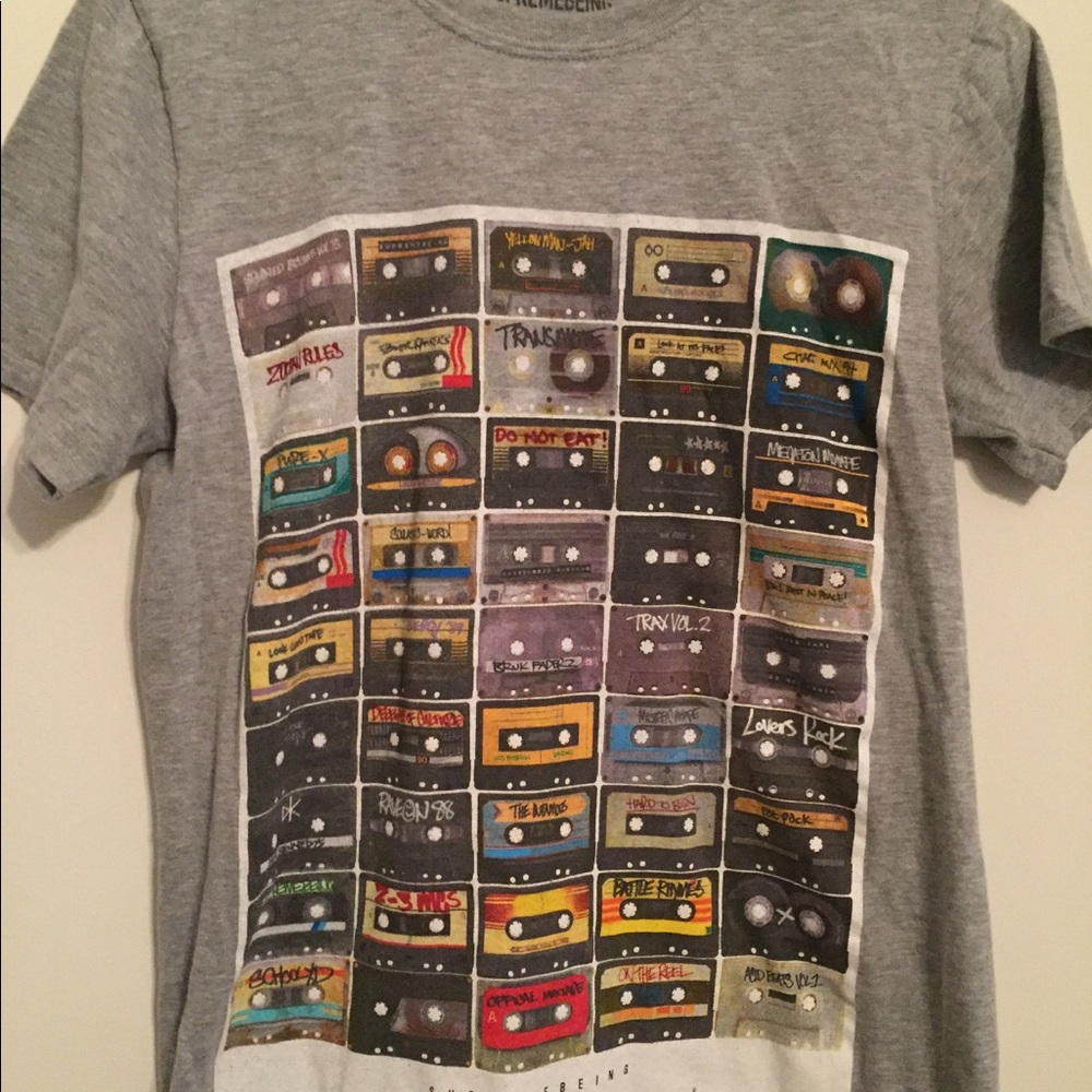 Vintage tapes tee